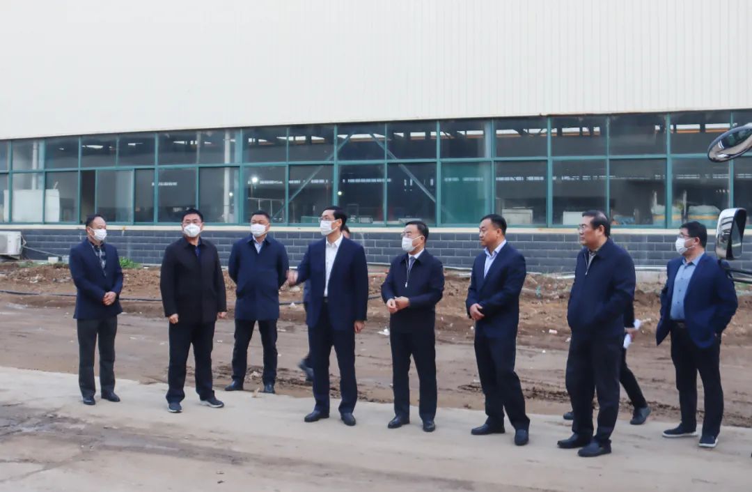 王營調(diào)研天意機械大宗固廢智能裝備研發(fā)生產(chǎn)項目